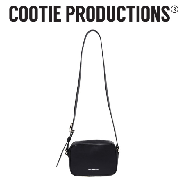 COOTIE (クーティー) Leather Shoulder Bag 　【CTE-25A519】【レザー ショルダー バッグ】【COOTIE PRODUCTIONS クーティープロダク