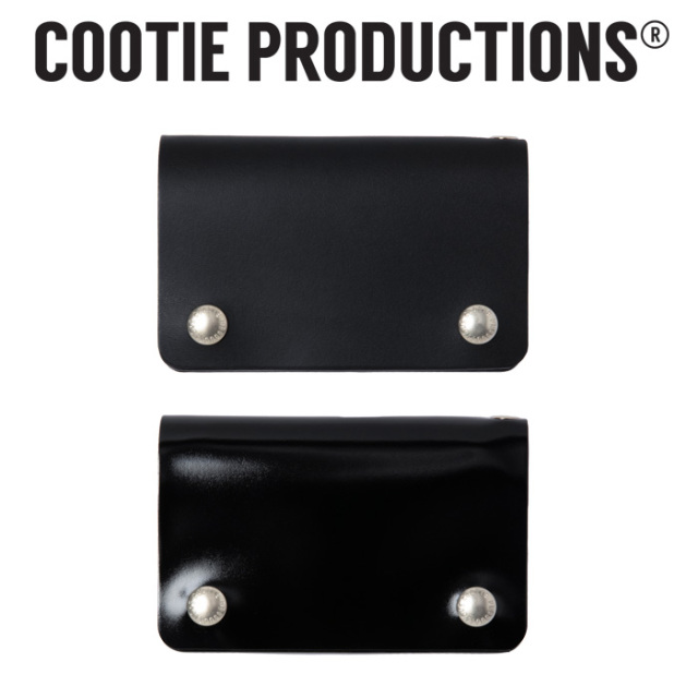 COOTIE (クーティー) Leather Trucker Wallet 　【CTE-25A543】【レザー ウォレット 財布】【COOTIE PRODUCTIONS クーティープロダク