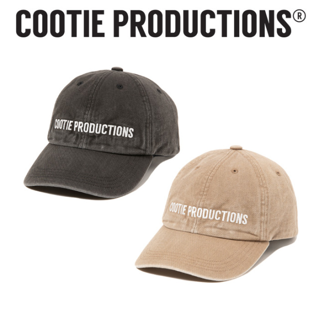 COOTIE(クーティー) 　 Color Denim 6 Panel Cap 　【カラー デニム ６パネル キャップ  帽子】【CTE-25A548】　