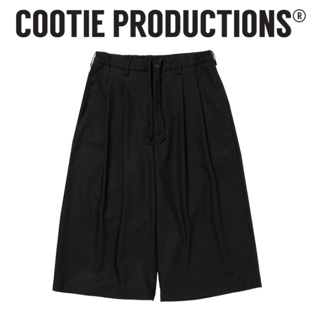 COOTIE(クーティー) 　 T/W Twill Shin Cut Wide Easy Trousers 　【COOTIE】【CTE-26S107】【シンカット ワイド イージー パンツ】
