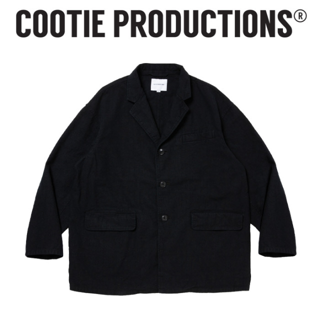 COOTIE (クーティー)　 C/Li Canvas Single Breasted Jacket 　【キャンバス シングル ブレステッド ジャケット】【COOTIE PRODUCTIO