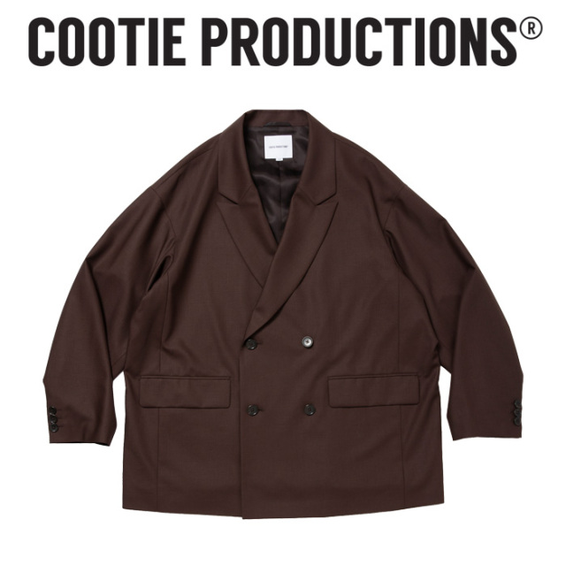 COOTIE (クーティー)　 T/W Twill Double Breasted Jacket 　【ツイル ダブル ブレステッド ジャケット】【COOTIE PRODUCTIONS クー