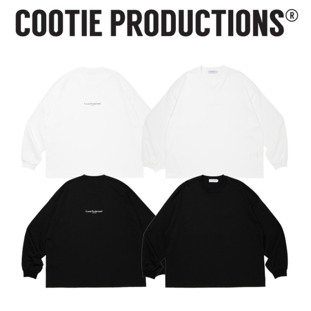 COOTIE (クーティー)　 Spanish Pima Boxy L/S Tee 　【CTE-26S311】【ロングスリーブ TEEシャツ】【COOTIE PRODUCTIONS クーティー