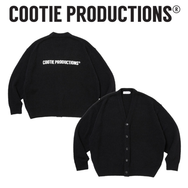 COOTIE (クーティー)　 N/C Boucle Knit Cardigan 　【ニット カーディガン】【COOTIE PRODUCTIONS クーティープロダクションズ】【C