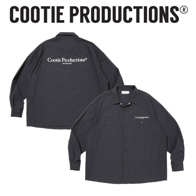 COOTIE (クーティー) 　 Broad L/S Work Shirt 　【CTE-26S407】【ワーク シャツ】【COOTIE PRODUCTIONS クーティープロダクションズ