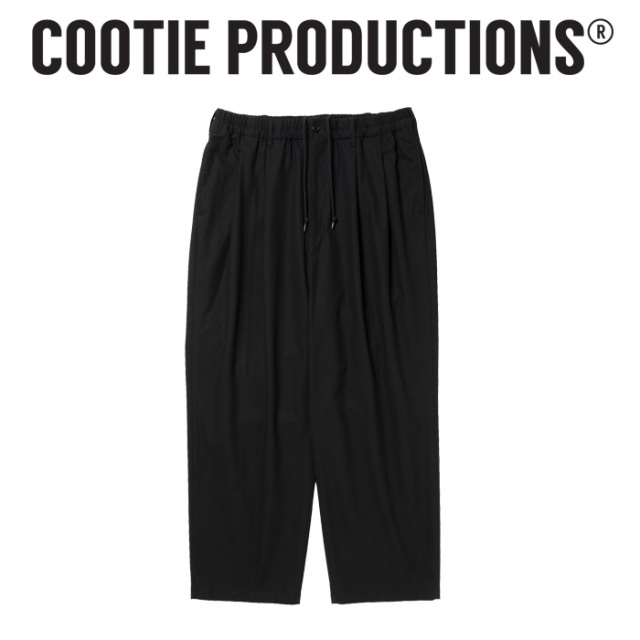 COOTIE(クーティー) 　 Cotton Gabardine 2 Tuck Easy Pants　【CTE-26S131】【ワイド イージー パンツ】【COOTIE】【COOTIE PRODUCT