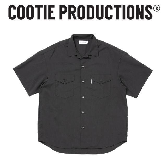 COOTIE (クーティー) 　 T/W S/S Scout Shirt 　【CTE-26S402-PLAIN】【スカウト シャツ】【COOTIE PRODUCTIONS クーティープロダク