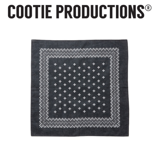 COOTIE (クーティー) Cotton Bandana 　【CTE-26S513】【バンダナ】【COOTIE PRODUCTIONS クーティープロダクションズ】