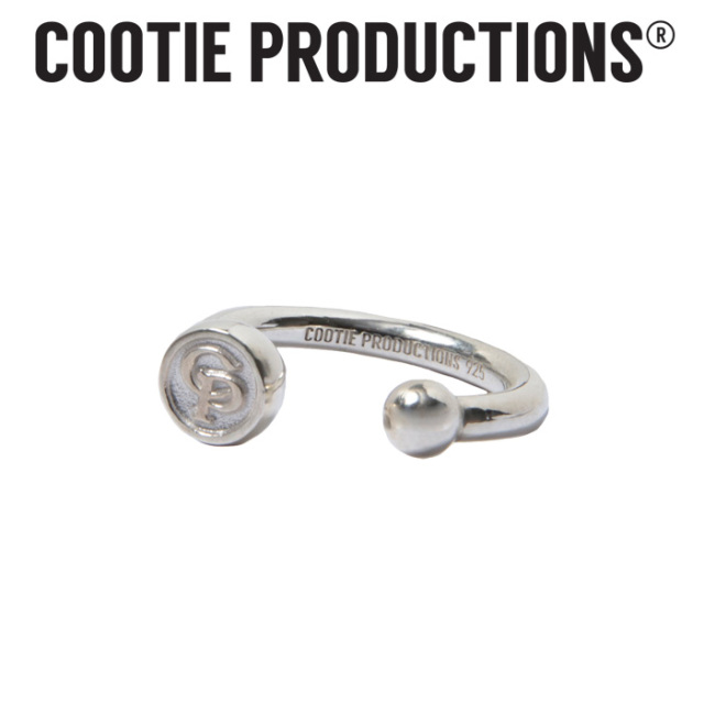 COOTIE (クーティー) Symbol Gap Ring 　【CTE-26S523】【シルバー リング】【COOTIE PRODUCTIONS クーティープロダクションズ】