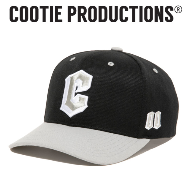 COOTIE(クーティー) 　 6 PANEL STRETCH SNAPBACK CAP 　【6パネル キャップ 帽子】【MTL-CTE-03】【COOTIE PRODUCTIONS】【Mitchell