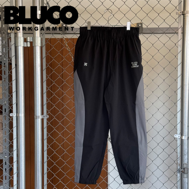 BLUCO (ブルコ)　STRETCH TRACK PANTS -COMBINATION-　【トラックパンツ】【151-41-040】【2025 SPRING コレクション 新作】