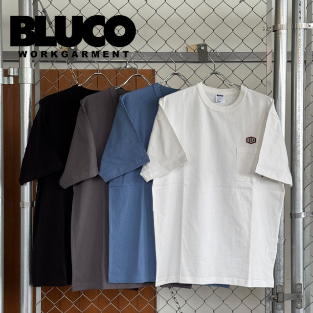 BLUCO (ブルコ)　POCKET TEE -HEX-　【ポケットTシャツ 半袖】【153-22-009】【2025 SPRING コレクション 新作】