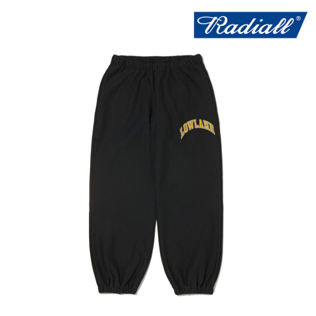 RADIALL ラディアル 　LOWLANE - SWEAT PANTS　 【スウェットパンツ】【2024 AUTUMN＆WINTER COLLECTION】【RAD-24AW-CUT003】【イン