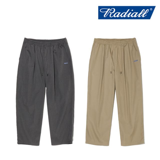 RADIALL ラディアル 　WHEELS - STRAIGHT FIT EASY PANTS　 【イージーパンツ】【2024 MIDWINTER COLLECTION】【RAD-24MW-PT007】【