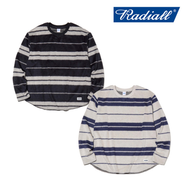 RADIALL ラディアル 　BAJA - CREW NECK T-SHIRT L/S　 【Tシャツ 長袖】【2025 AUTUMN & WINTER 新作】【RAD-25AW-CUT005】【インタ