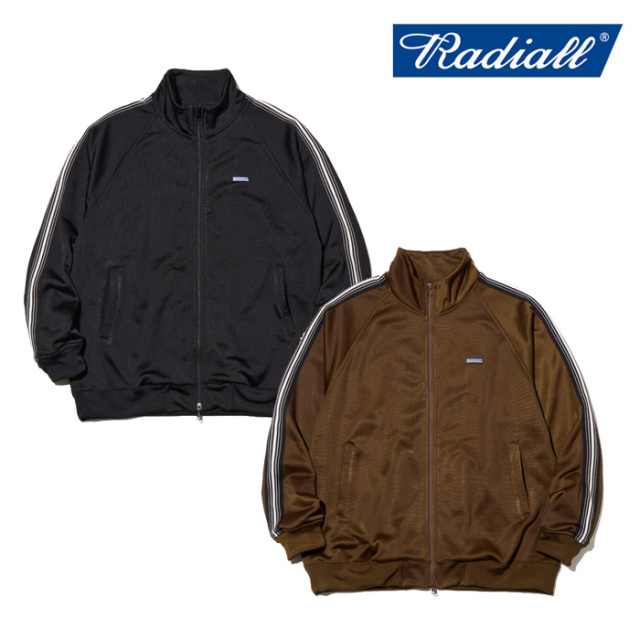 RADIALL ラディアル 　ROOT DOWN - TRACK JAKCET　 【トラックジャケット ジャージ】【2025 AUTUMN & WINTER 新作】【RAD-25AW-CUT01