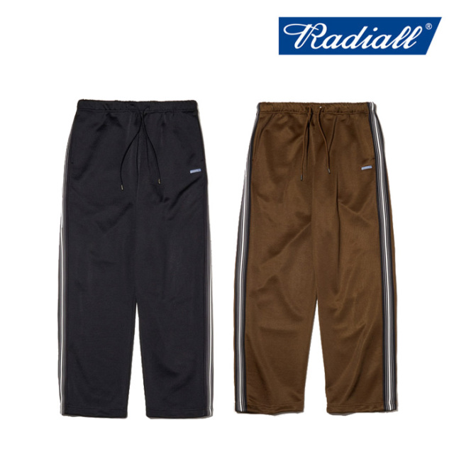 RADIALL ラディアル 　ROOT DOWN - WIDE FIT TRACK PANTS　 【トラックパンツ ジャージ】【2025 AUTUMN & WINTER】【RAD-25AW-CUT011