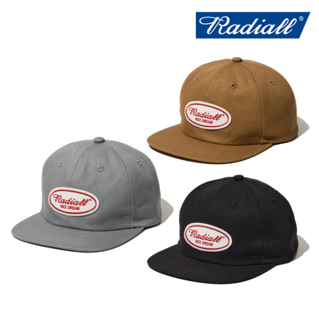 RADIALL ラディアル 　OVAL - TRUCKER CAP　 【キャップ 帽子】【2025 AUTUMN & WINTER】【RAD-25AW-HAT007】【インタープレイ INTER