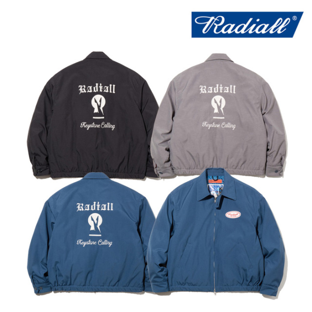 RADIALL ラディアル 　KEYSTONE - WORK JACKET　 【ワークジャケット】【2025 AUTUMN & WINTER 新作】【RAD-25AW-JK004】【インター