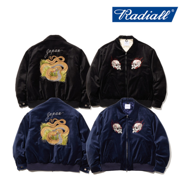 Japan 骸骨刺繍 ラディアル　radiall スーベニアジャケット 楽天市場】RADIALL ラディアル NOZARASI - SOUVENIR JACKET