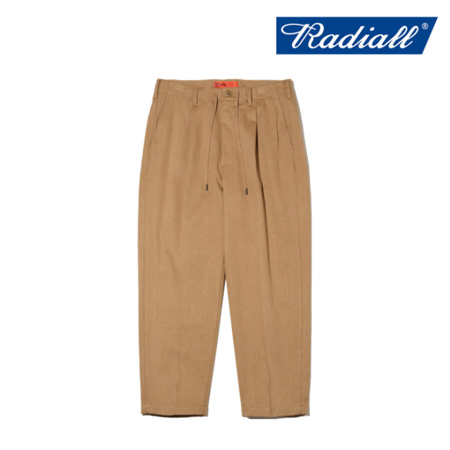 RADIALL ラディアル SLIM TAPERED FITPANTS ブラウン 楽天市場】RADIALL ラディアル CNQ MOTOWN - WIDE TAPERED FIT PANTS