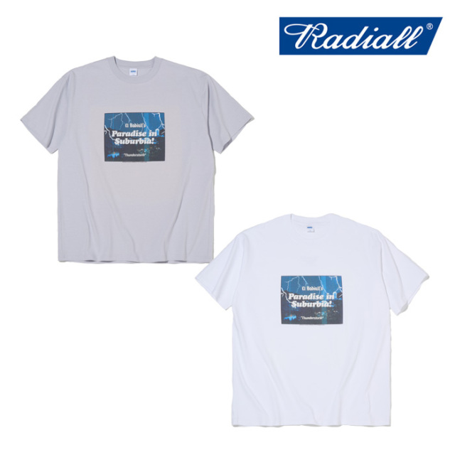 RADIALL ラディアル 　TELEVISION - CREW NECK T-SHIRT S/S　 【Tシャツ 半袖】【2025 SPRING&SUMMER COLLECTION】【RAD-25SS-TEE017
