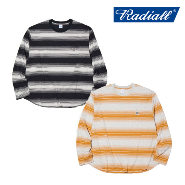 RADIALL ラディアル 　BOARD - CREW NECK T-SHIRT L/S　 【Tシャツ 長袖】【2026 SPRING & SUMMER 新作】【RAD-26SS-CUT007】【イン