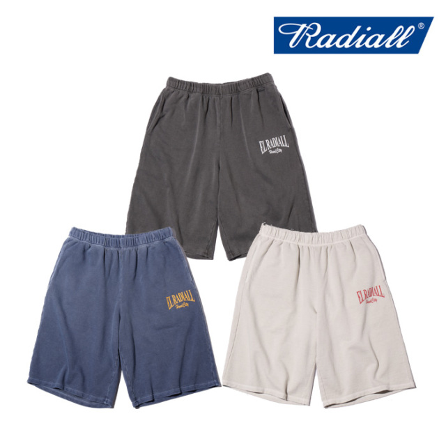RADIALL ラディアル 　ALLEY OOP - STRAIGHT FIT SWEAT SHORTS　 【ショートパンツ】【2026 SPRING & SUMMER 新作】【RAD-26SS-CUT01