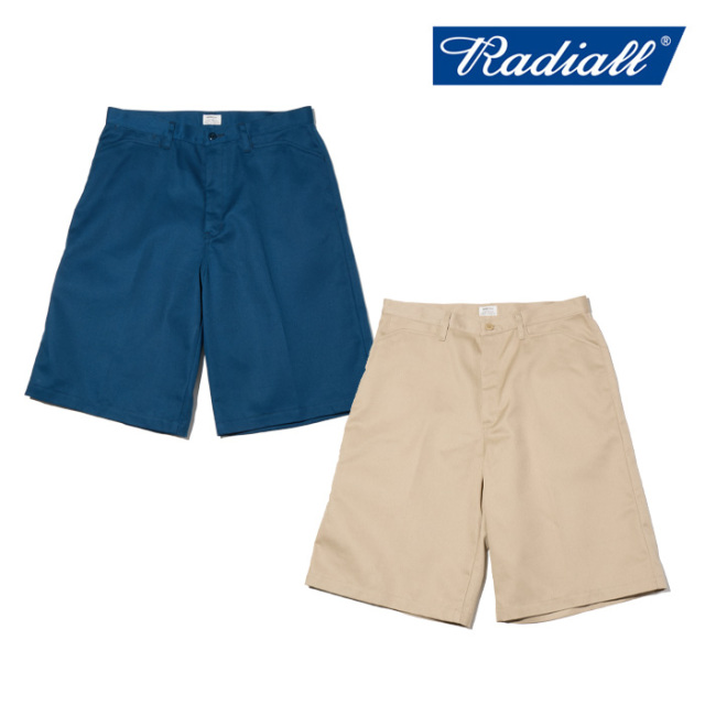 RADIALL ラディアル 　CNQ DUMPS - WIDE FIT SHORTS　 【ショートパンツ】【2026 SPRING & SUMMER 新作】【RAD-26SS-PT008】【インタ