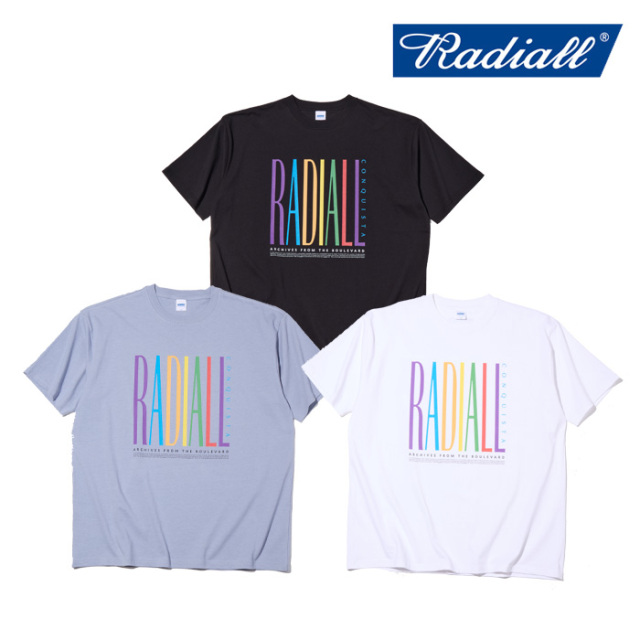 RADIALL ラディアル 　TOUCH OF GREY - CREW NECK T-SHIRT S/S　 【ショートスリーブ Tシャツ 半袖】【2026 SPRING & SUMMER 新作】