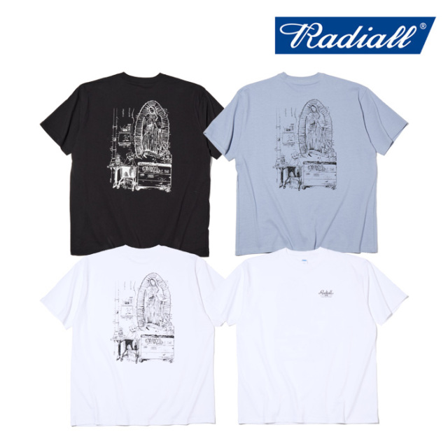 RADIALL ラディアル 　CONER SHOP - CREW NECK T-SHIRT S/S　 【ショートスリーブ Tシャツ 半袖】【2026 SPRING & SUMMER 新作】【RA