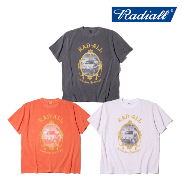 RADIALL ラディアル 　MERCURY - CREW NECK T-SHIRT S/S　 【ショートスリーブ Tシャツ 半袖】【2026 SPRING & SUMMER 新作】【RAD-2
