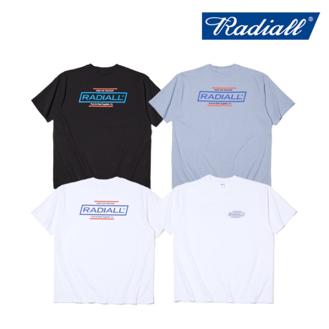 RADIALL ラディアル 　ROADSIDE - CREW NECK T-SHIRT S/S　 【ショートスリーブ Tシャツ 半袖】【2026 SPRING & SUMMER 新作】【RAD-