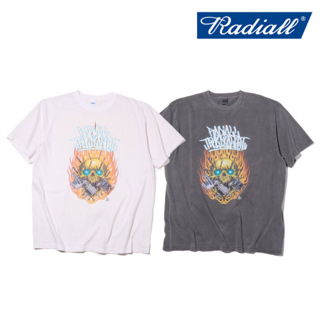 RADIALL ラディアル 　SEAWEED - CREW NECK T-SHIRT S/S　 【ショートスリーブ Tシャツ 半袖】【2026 SPRING & SUMMER 新作】【RAD-2