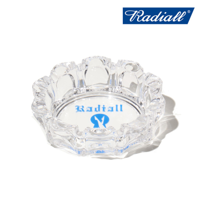 RADIALL ラディアル 　KEYSTONE - GLASS ASHTRAY　 【アッシュトレー 灰皿】【2025 MID SUMMER EXHIBITION】【RAD-ACC002】【インタ