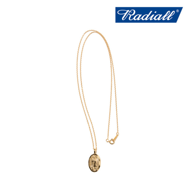 RADIALL ラディアル 　CRADLE - OVAL CHAIN NECKLACE(GOLD PLATED)　 【ネックレス】【2025 MID SUMMER EXHIBITION】【RAD-JWL063-02