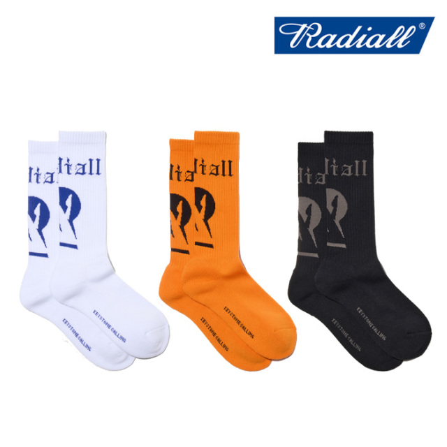 RADIALL ラディアル 　KEYSTONE - 1PAC SOX LONG / DRALON　 【ソックス】【2025 AUTUMN & WINTER】【RAD-PAC073】【インタープレイ 