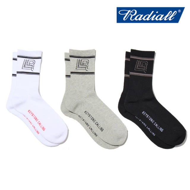 RADIALL ラディアル 　LOW LANE - 1PAC SOX LONG / DRALON　 【ソックス】【2026 SPRING & SUMMER 新作】【RAD-PAC075】【インタープ