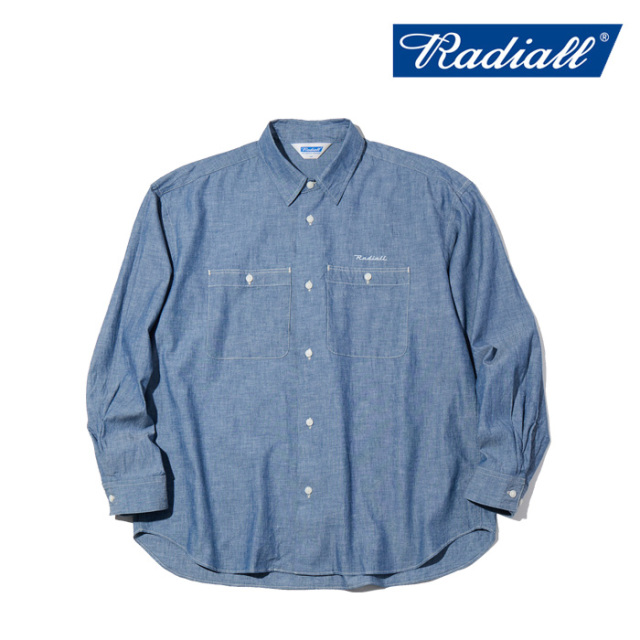 RADIALL ラディアル 　POWERGLIDE - REGULAR COLLARED SHIRT L/S　 【シャツ 長袖】【2026 MID SUMMER EXHIBITION 新作】【RAD-S0626
