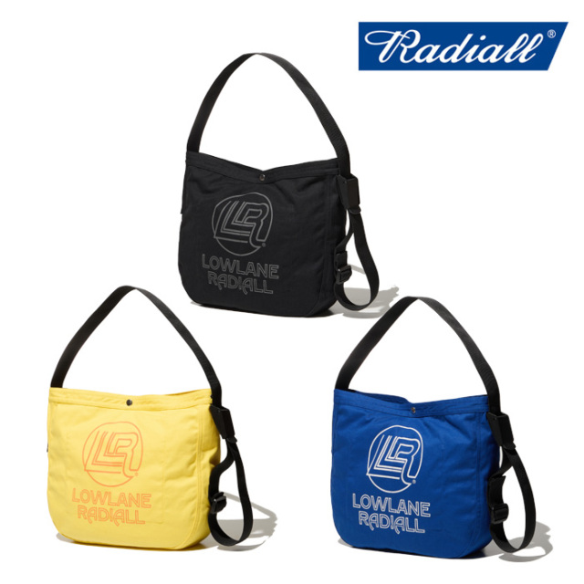 RADIALL ラディアル 　MESS - NEWSPAPER BAG　 【バッグ】【2025 MID SUMMER EXHIBITION】【RAD-SPEY012】【インタープレイ INTERPLA