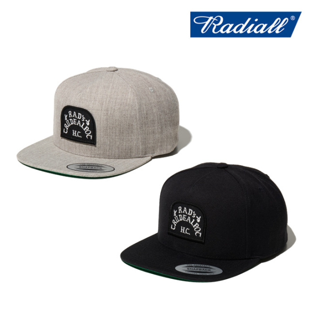 RADIALL ラディアル 　 TOMBSTONE - TRUCKER CAP 　 【キャップ】【2024 AUTUMN＆WINTER SPOT COLLECTION】【RAD-24AW-SPOT-HAT001】