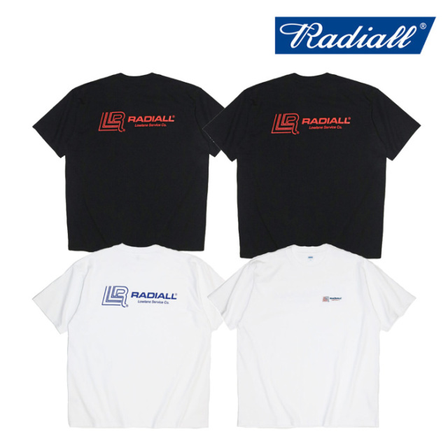 RADIALL ラディアル 　LOW LANE - CREW NECK T-SHIRT S/S　 【Tシャツ 半袖】【2026 MID SUMMER EXHIBITION 新作】【RAD-T01264】【
