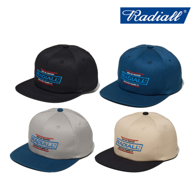 RADIALL ラディアル 　ROADSIDE - BASEBALL CAP　 【キャップ 帽子】【2025 MID WINTER 新作】【RAD-25MW-HAT001-02】【インタープレ