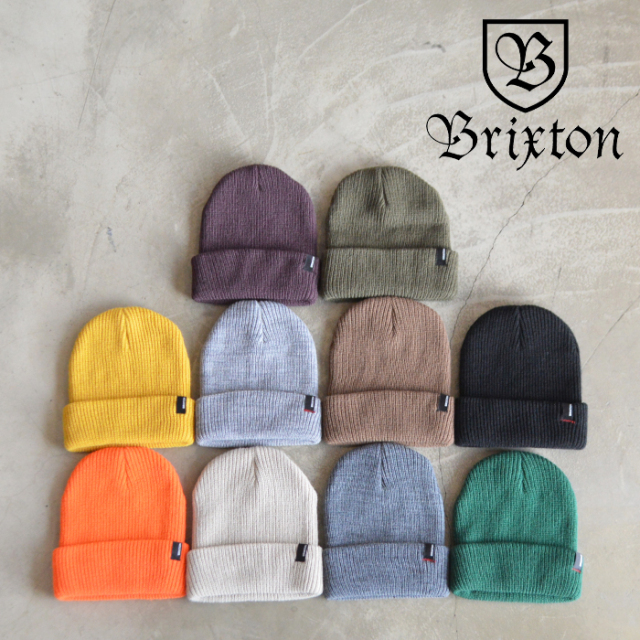 BRIXTON(ブリクストン)　HEIST BEANIE　【ビーニー ニット帽 帽子】【ブリクストン ニットキャップ 定番 人気 シンプル】　