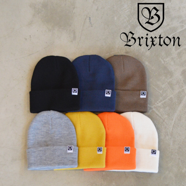 BRIXTON(ブリクストン)　HARBOR BETA WATCH CAP BEANIE　【ビーニー ニット帽】【ブリクストン ニットキャップ 定番 人気 シンプル】