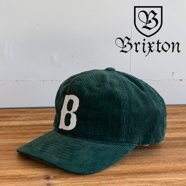 BRIXTON(ブリクストン)　BIG B MP CAP (DARK FOREST)　【キャップ 帽子】【ブリクストン キャップ】【定番 人気 シンプル】