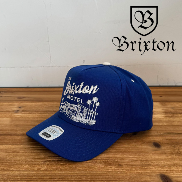 BRIXTON(ブリクストン)　Brixton Motel NP SNAPBACK CAP　【キャップ 帽子 ブリクストン キャップ】【人気 シンプル】