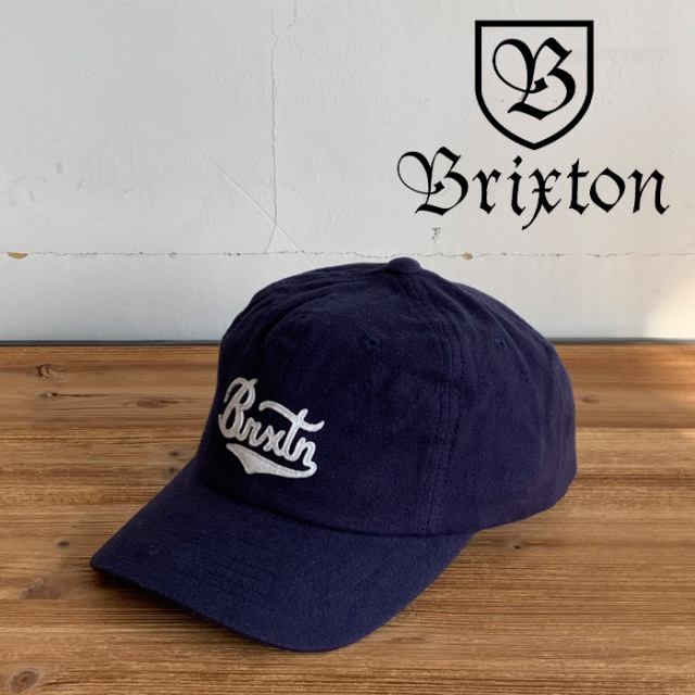 BRIXTON(ブリクストン)　BURT MP CAP (DRESS BLUES)　【スナップバックキャップ 帽子 6パネル】　