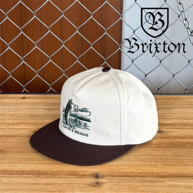 BRIXTON(ブリクストン)　Catch And Release Snapback　【キャップ 帽子 ブリクストン キャップ】【人気 シンプル】