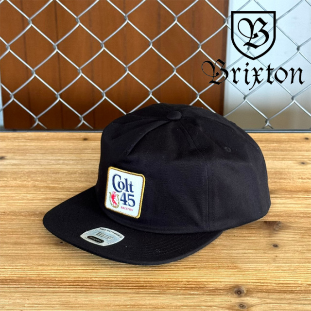 BRIXTON(ブリクストン)　COLT 45 x MP SNAPBACK　【キャップ 帽子 ブリクストン キャップ】【人気 シンプル】